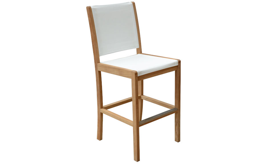 Riviera Bar Chair - Black-Three Birds Casual Outdoor-Threeb-RV08-WH-Bar StoolsWhite-6-France and Son