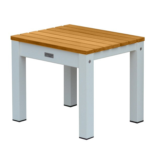 SoHo 20" Bench-Three Birds Casual Outdoor-Threeb-SH20-W-BenchesWhite-3-France and Son