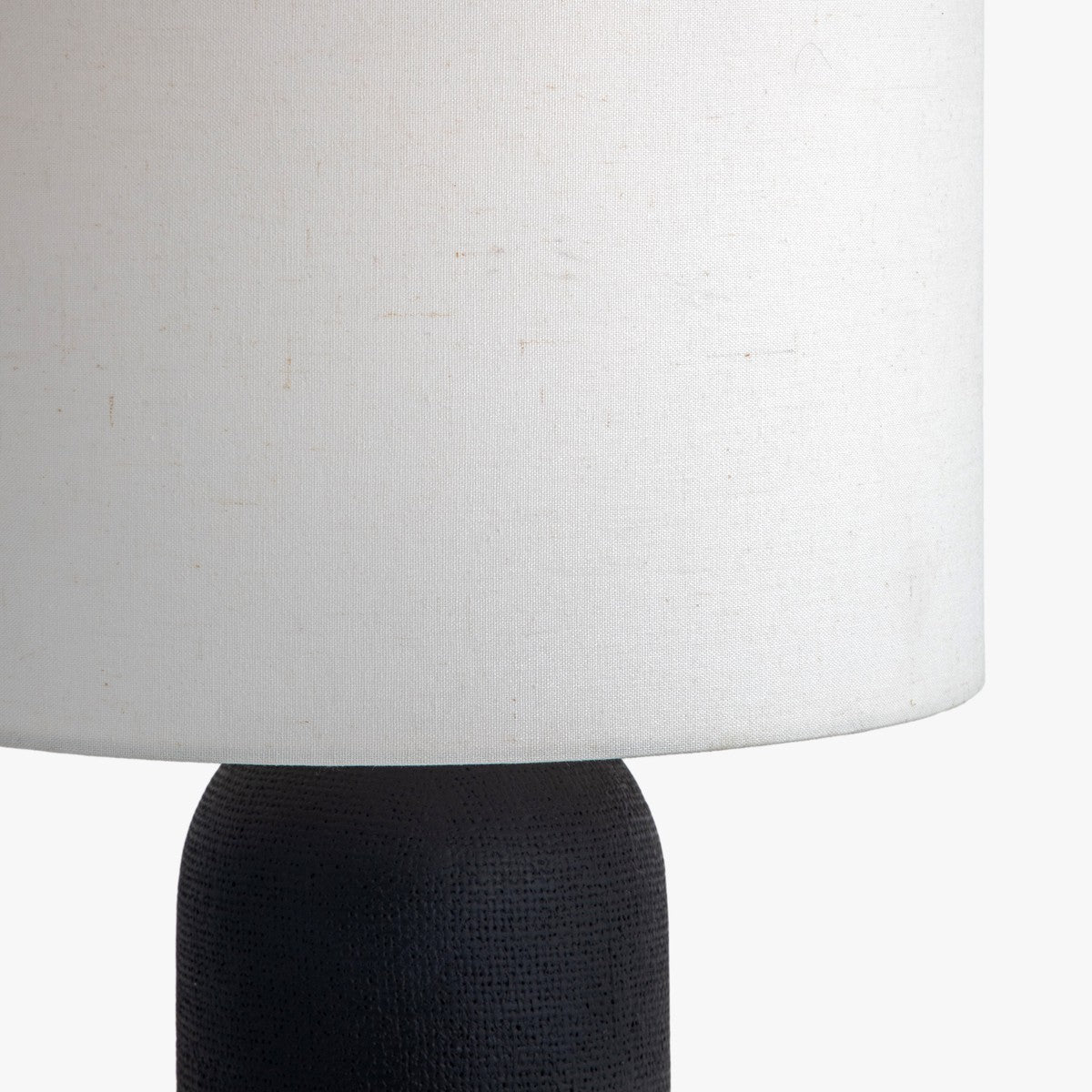 Canvas Table Lamp - Black