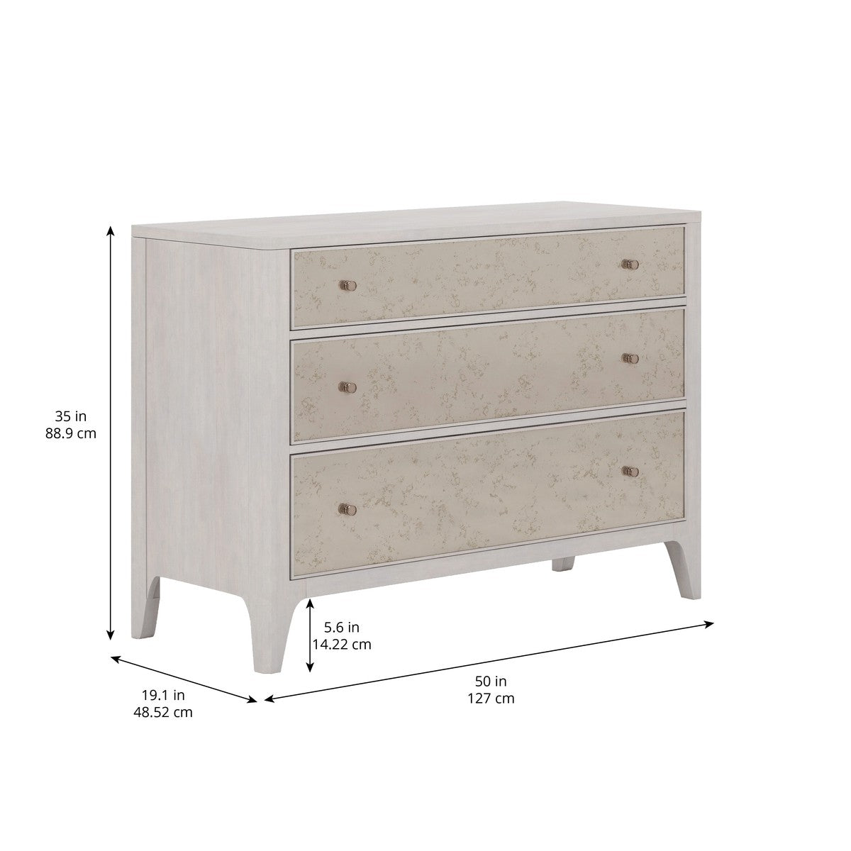 Mezzanine Single Dresser - Grey