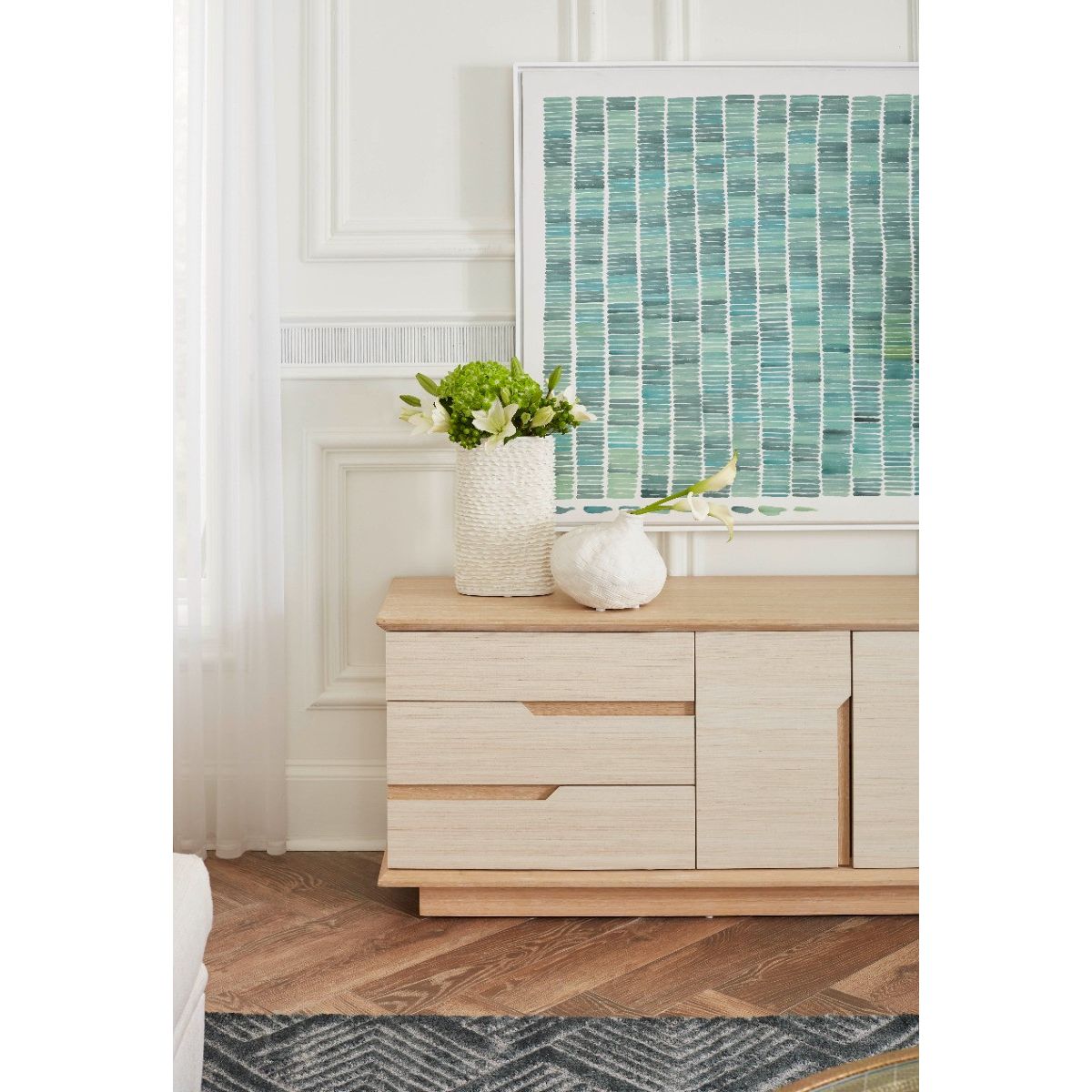 Tamarindo Small Vase, Blanc de Chine