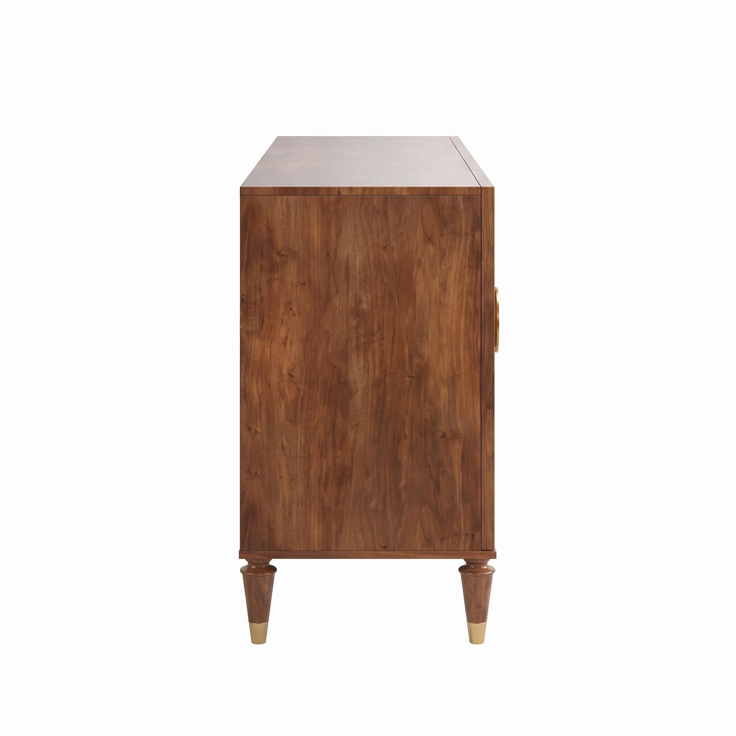 Boulevard Credenza — Auburn, Burnished Gold, Black Marble