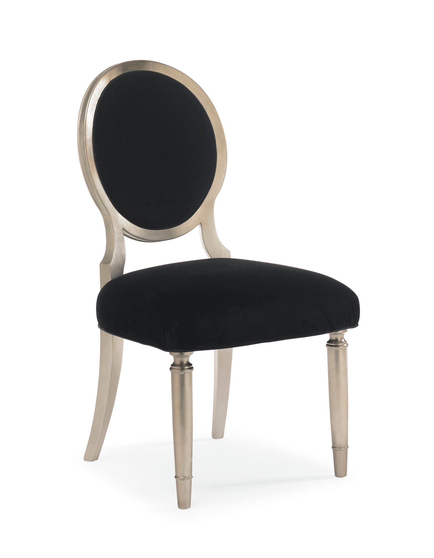 Chit-Chat Side  - Taupe, Silver