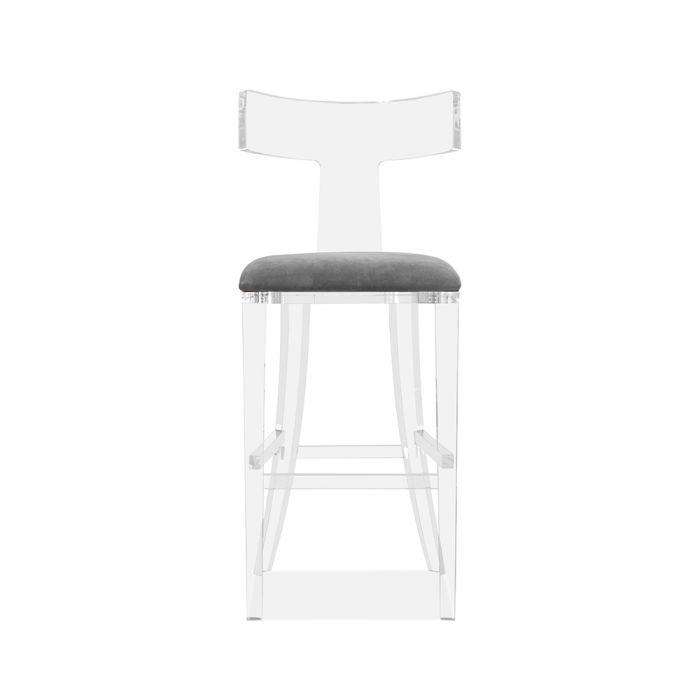 Tristan Klismos Bar Stool-Interlude-INTER-145104-Bar Stools-2-France and Son