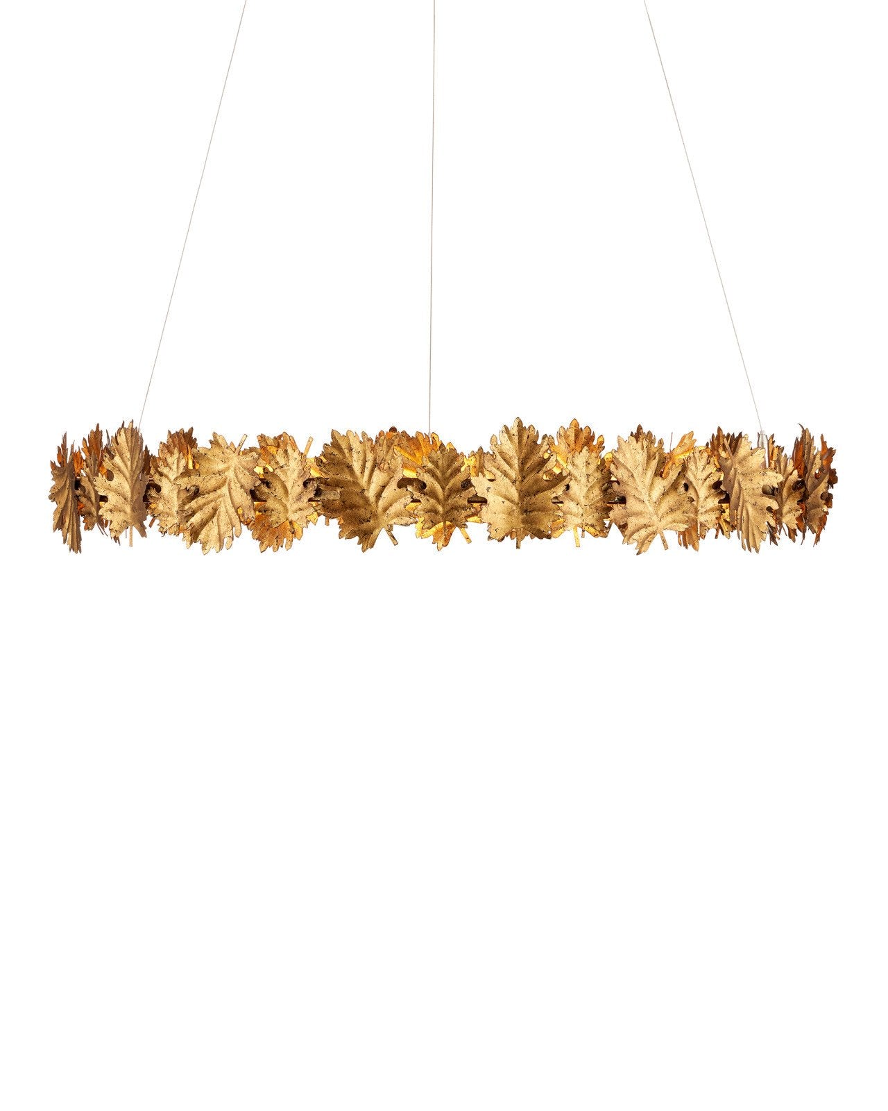 English Oak Chandelier