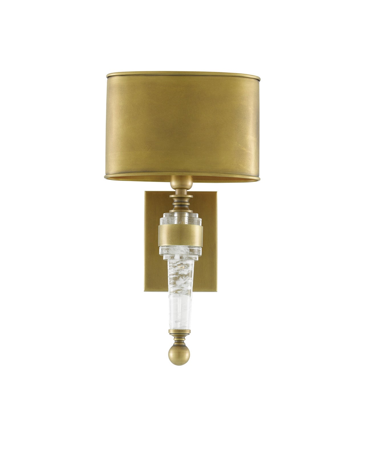 Lindau Brass Wall Sconce