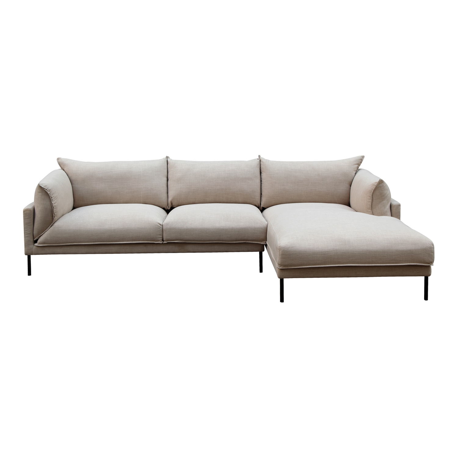 Jamara Facing Sectional-Moes-MOE-UB-1016-29-R-0-SectionalsSandy Beige-Right-13-France and Son