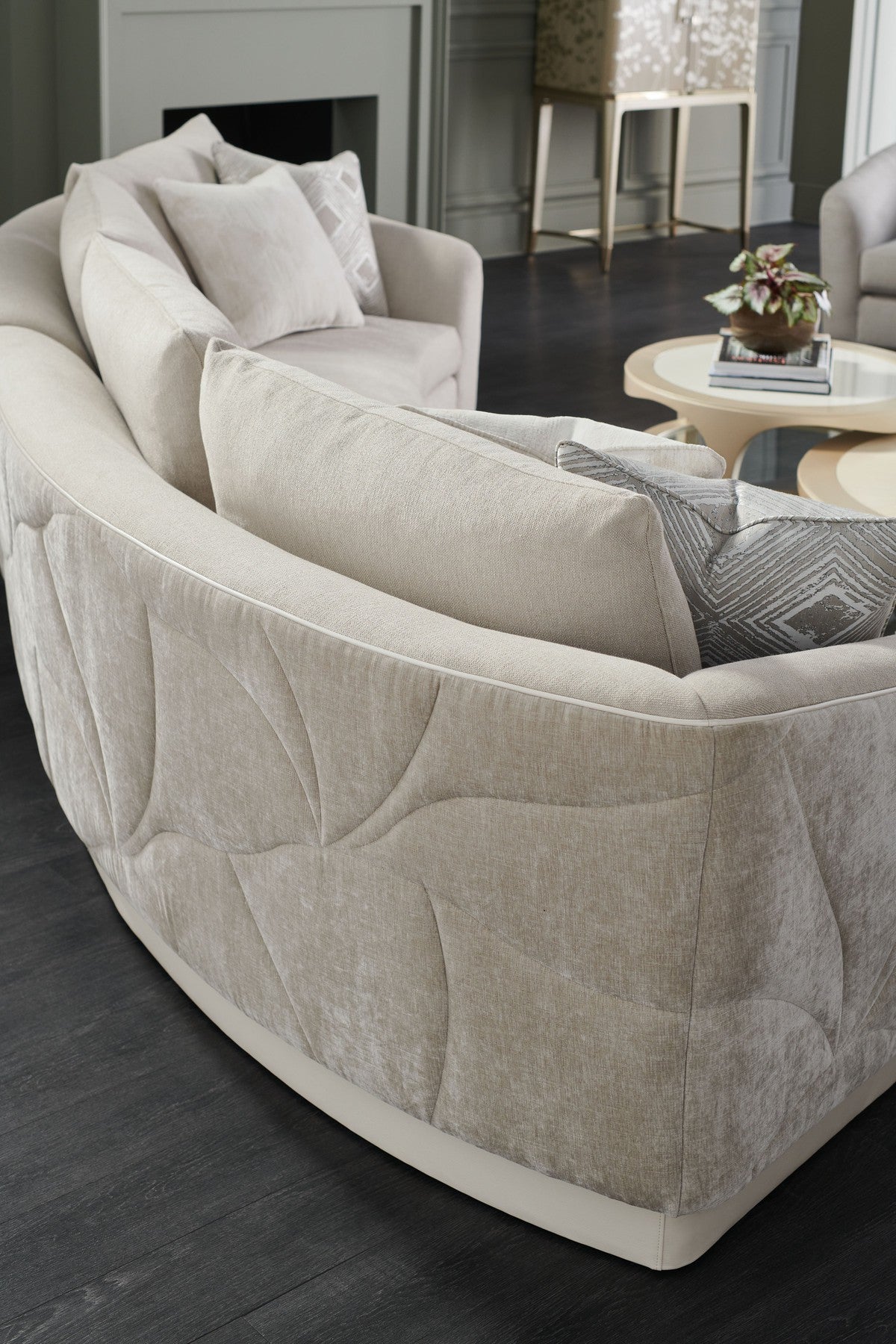 Fanciful Loveseat  - Grey