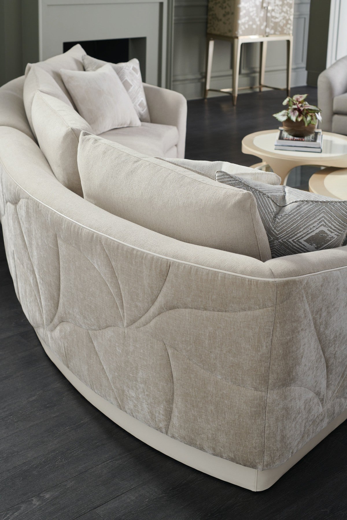 Fanciful Loveseat  - Grey