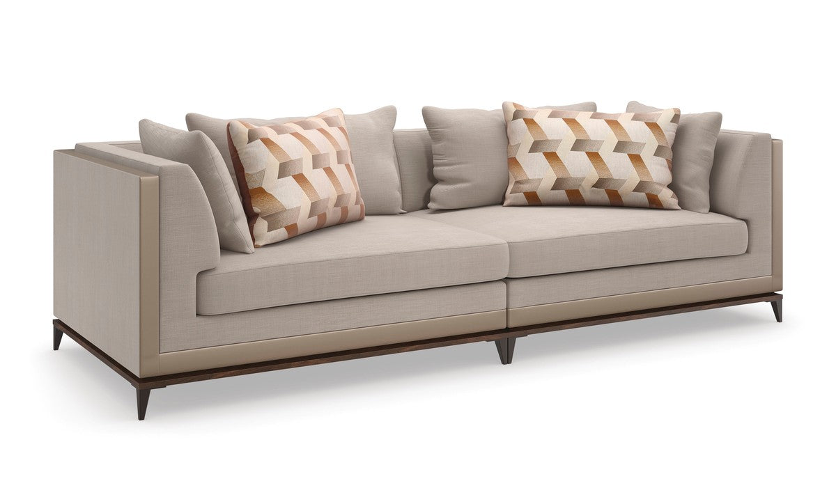 Archipelago Laf Loveseat  - Brown, Bronze