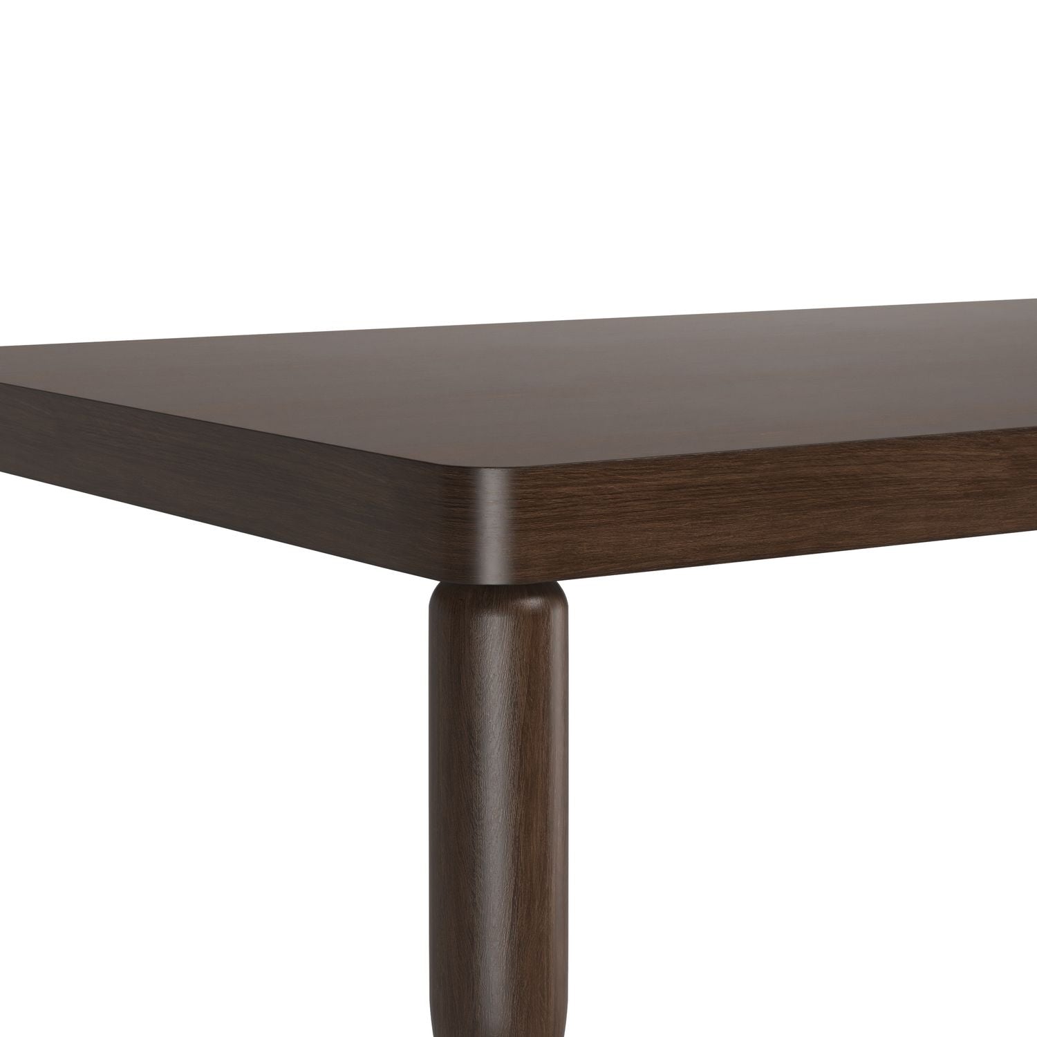 Verge Rectangular Dining Table — Handcrafted Walnut