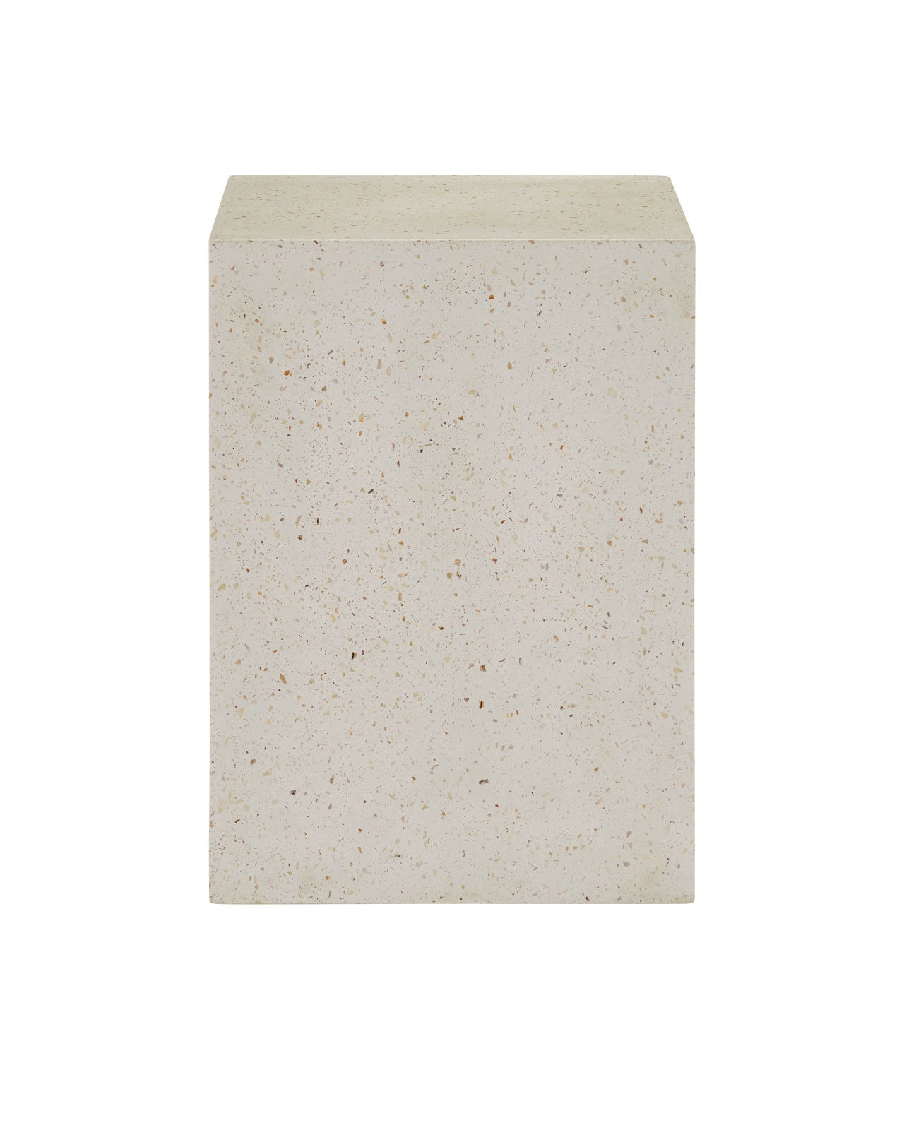 Carson Ivory Terrazzo Accent Table