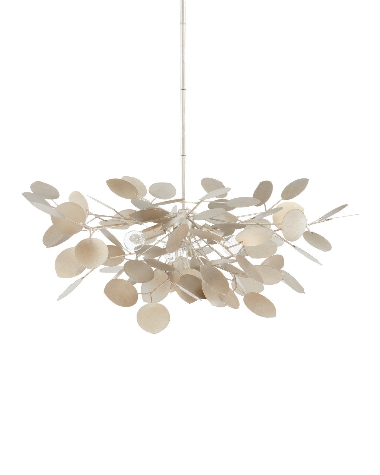 Lunaria Small Silver Chandelier