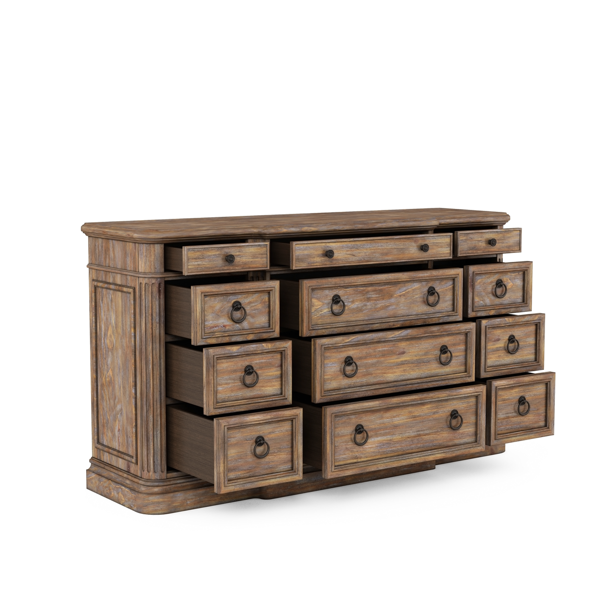 Architrave Dresser - Brown