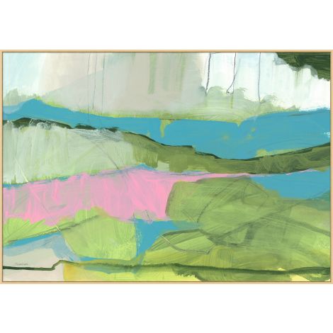 Colorful Horizon 2-Wendover-WEND-WAB3967-Wall Art-1-France and Son