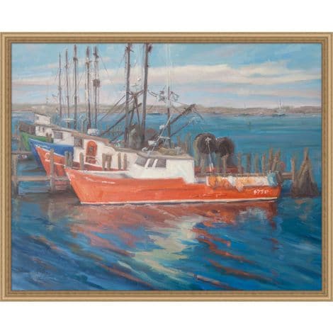 Lobster Boat-Wendover-WEND-WCL1157-Wall Art-1-France and Son