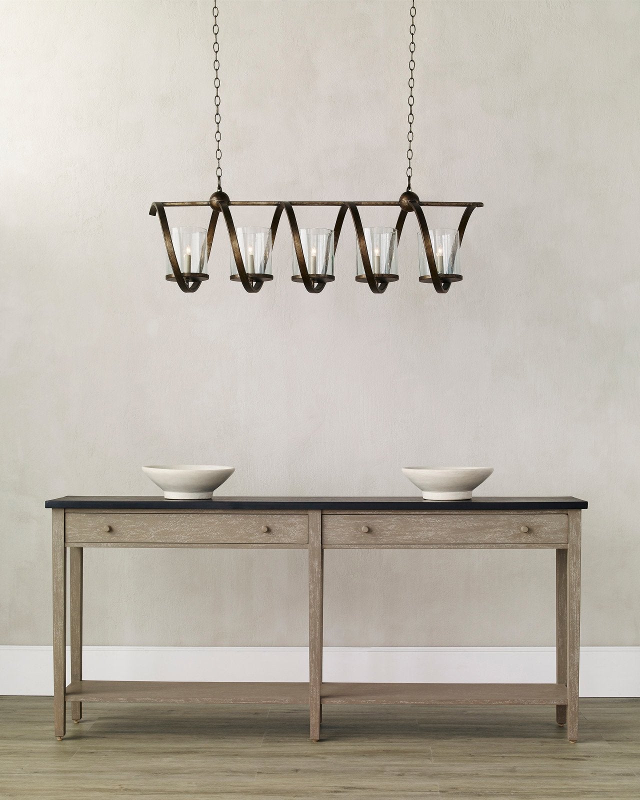 Maximus Medium Bronze Chandelier