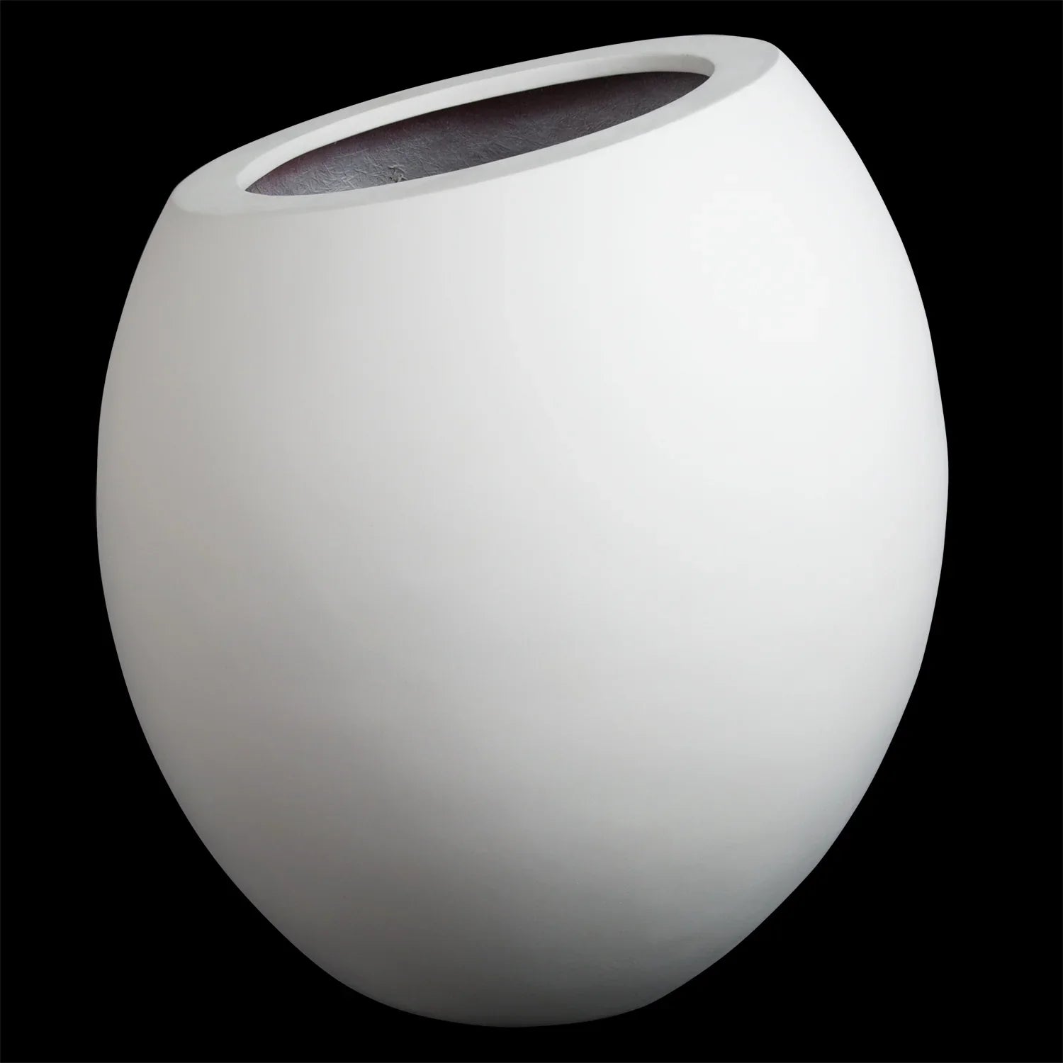 FG - Sherry Planter-Gold Leaf Design Group-GOLDL-FG8313-W-PlantersWhite/29"H-3-France and Son