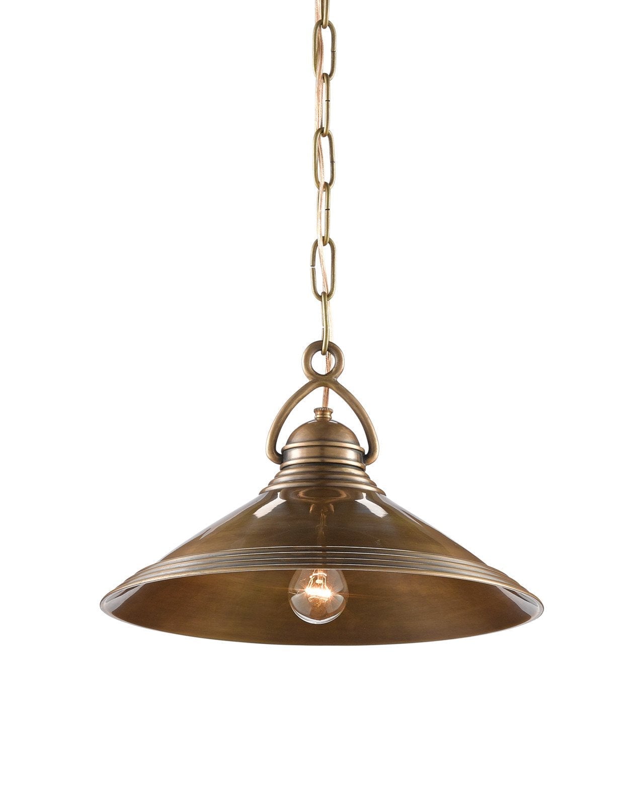 Weybright Brass Pendant