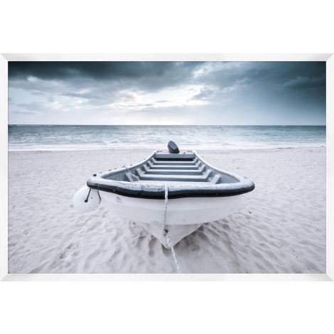 Wooden Boat-Wendover-WEND-WPH1114-Wall Art-1-France and Son