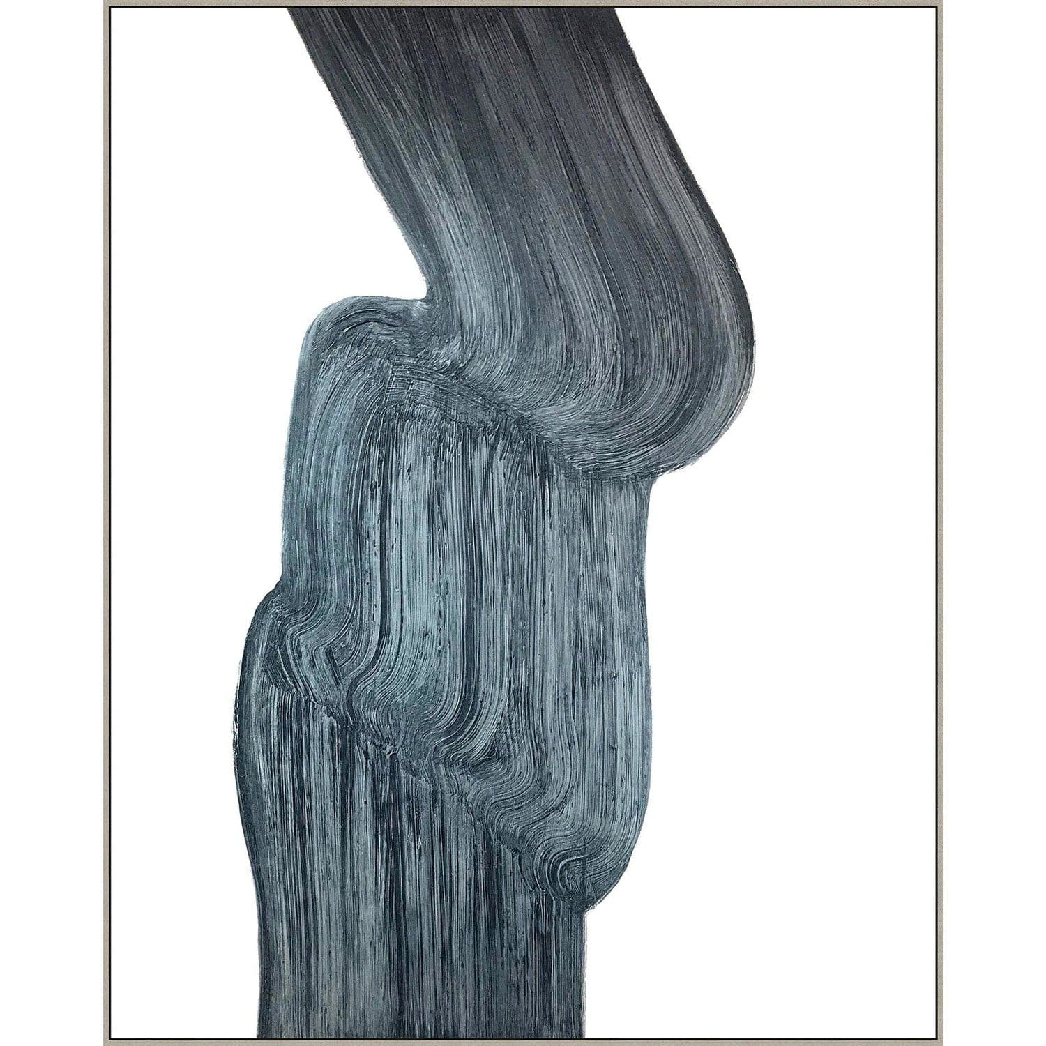 Grey Blue Swirl-Wendover-WEND-WTFH0509-Wall Art-1-France and Son