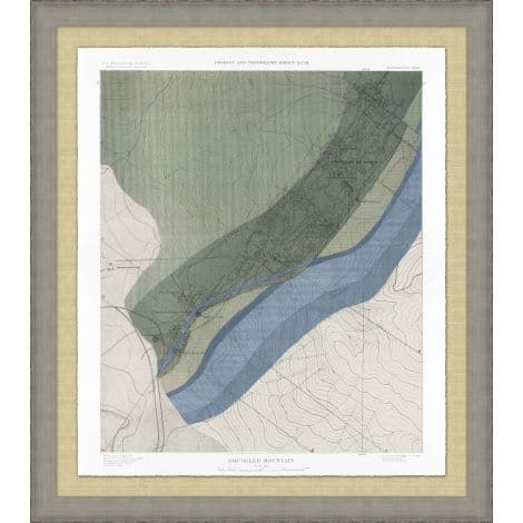 Aspen Topographical Map-Wendover-WEND-WVT1381-Wall Art6-6-France and Son