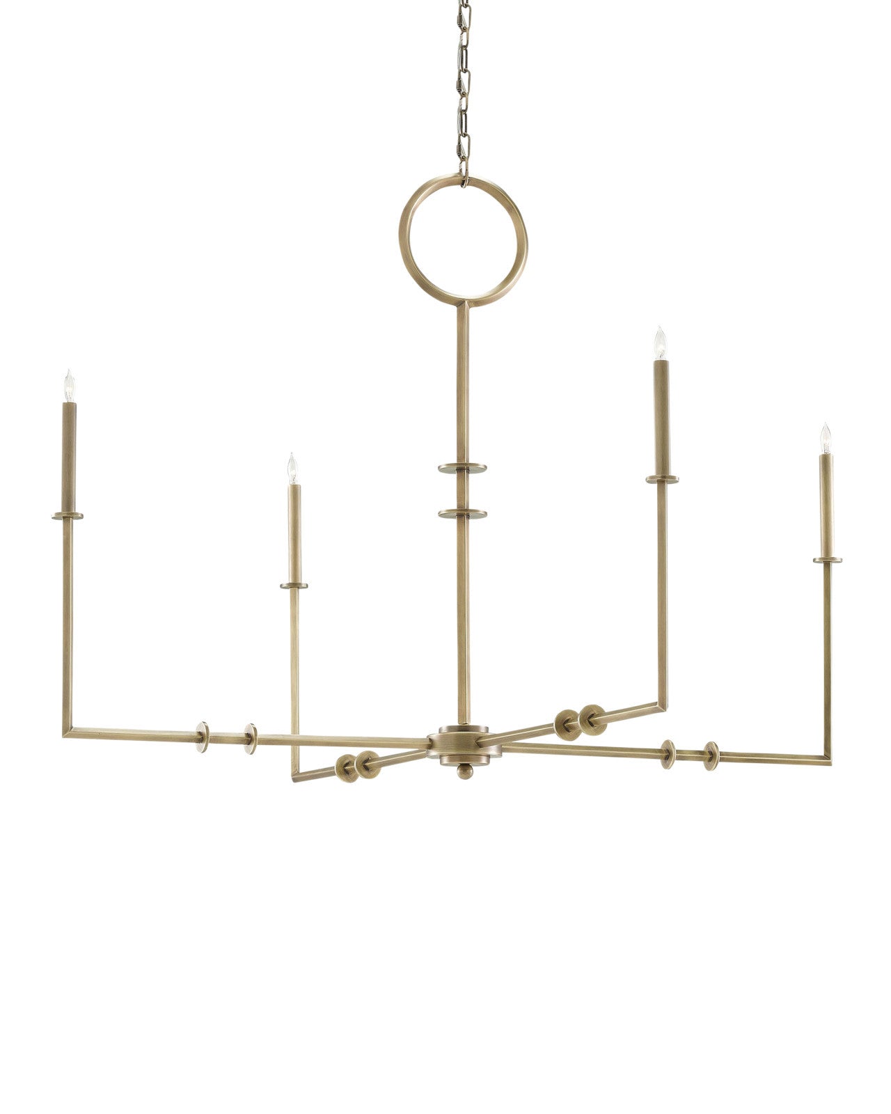 Rogue Brass Chandelier