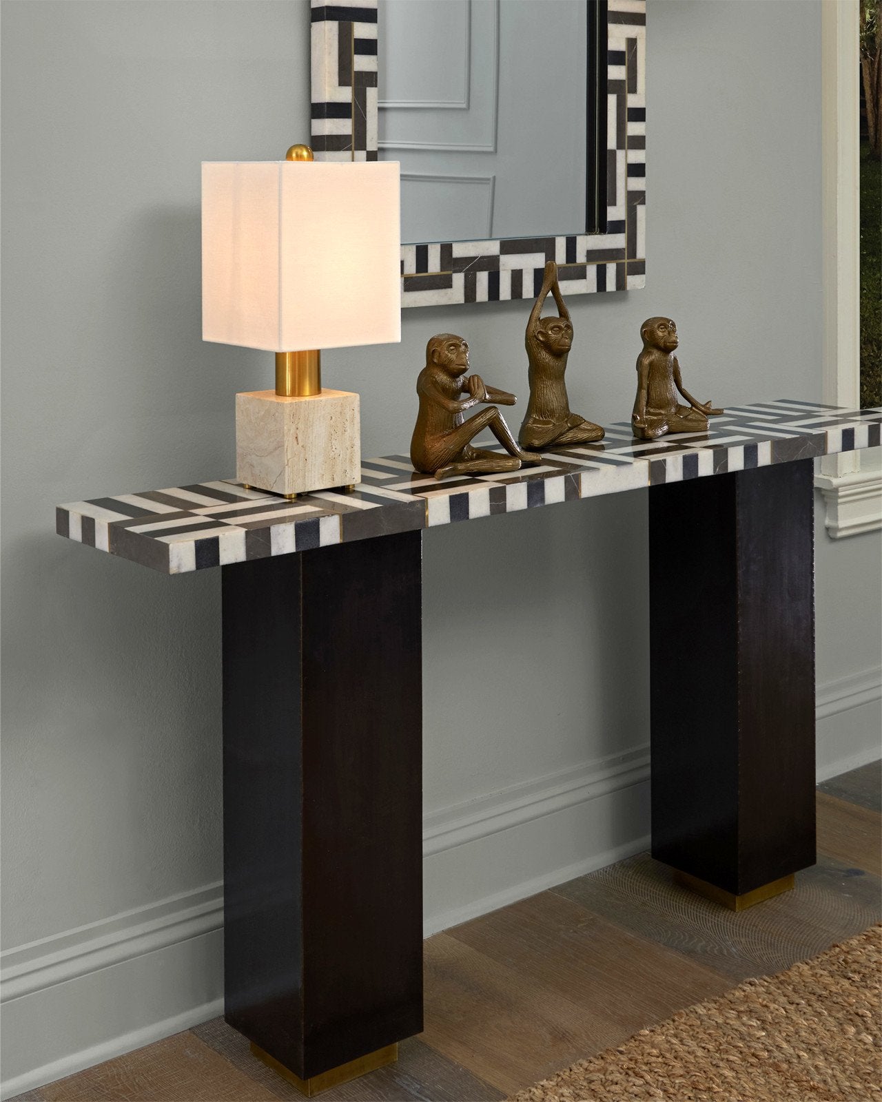 Gentry Marble Console Table