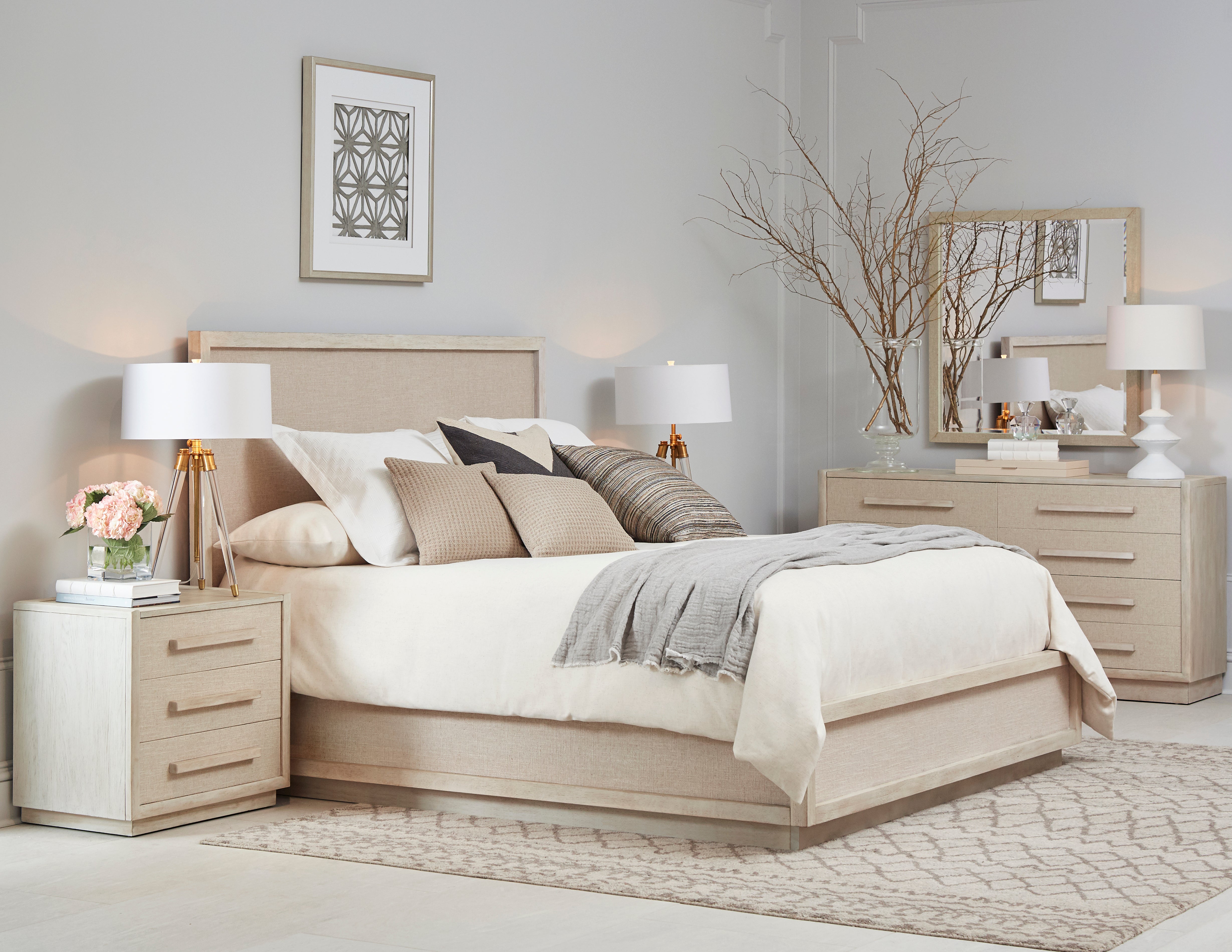 Cotiere Nightstand - Beige