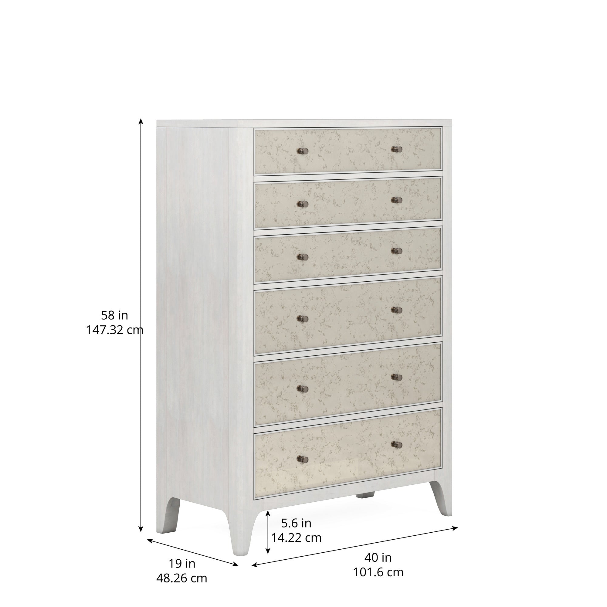 Mezzanine Drawer Chest - Grey