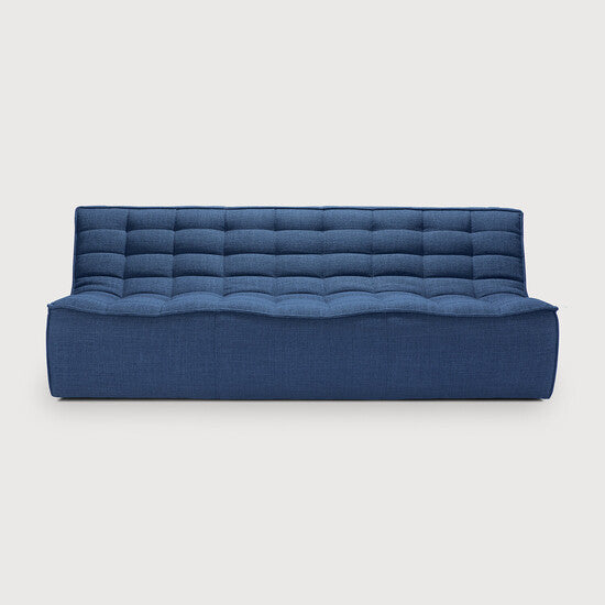N701 Modular Sofa - Blue - standard upholstery, 3 seater view