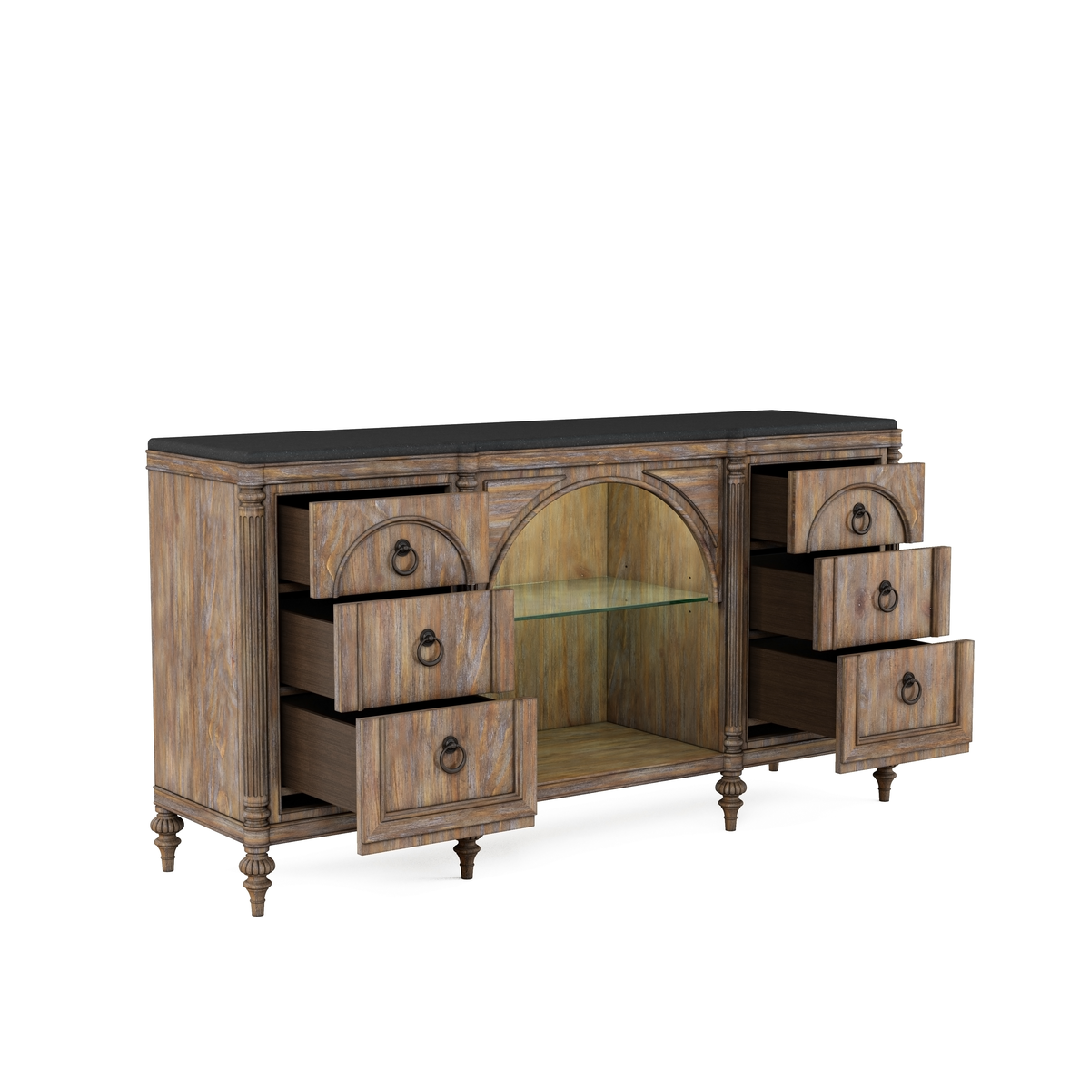 Architrave Server - Brown