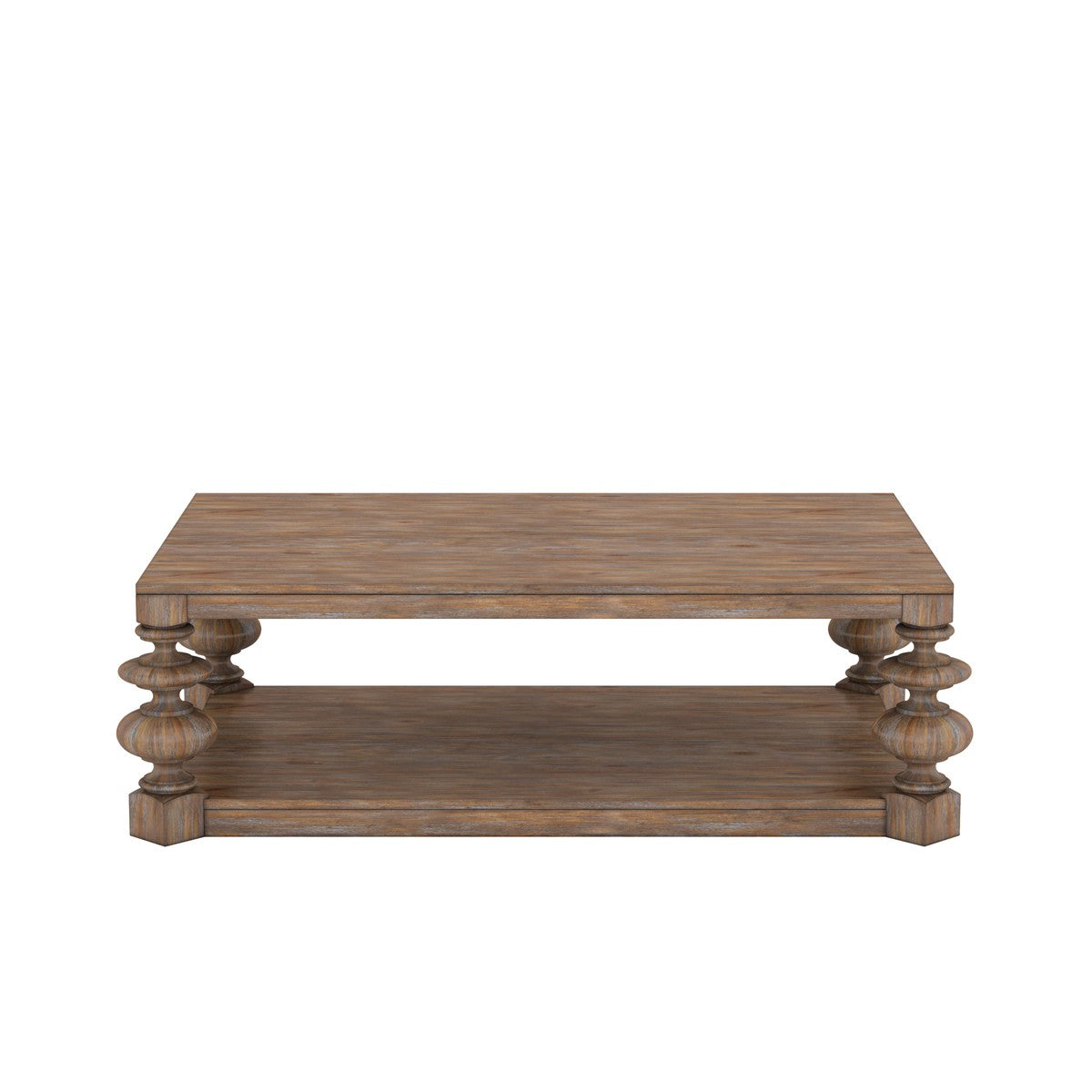 Architrave Rectangular Cocktail Table - Brown