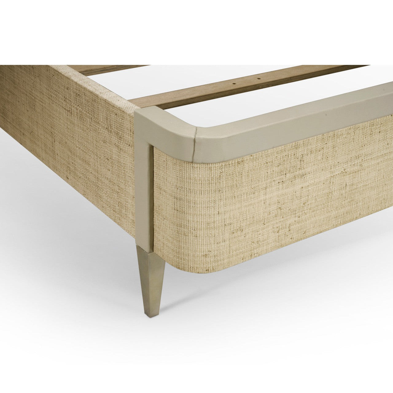 Seiche Woven Wing Wave Cali Bed SR-Jonathan Charles-JCHARLES-001-1-230-GRC-SR-Beds-2-France and Son