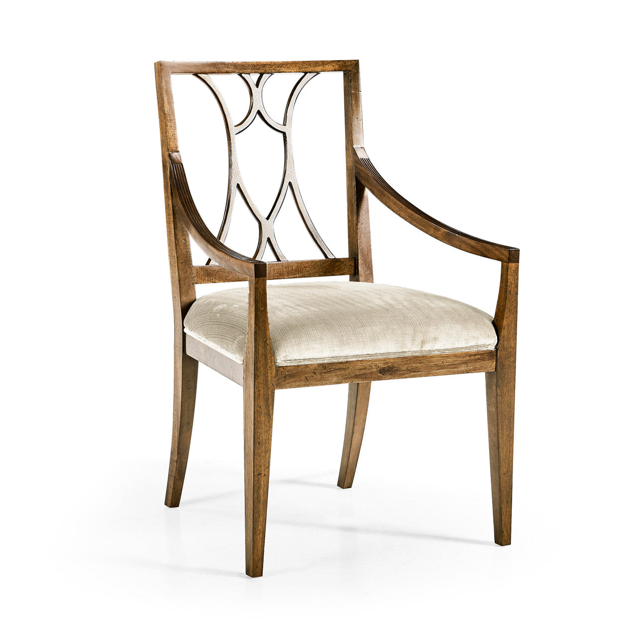 Osborne Arm Chair-Jonathan Charles-JCHARLES-007-2-080-MBM-Dining Chairs-1-France and Son