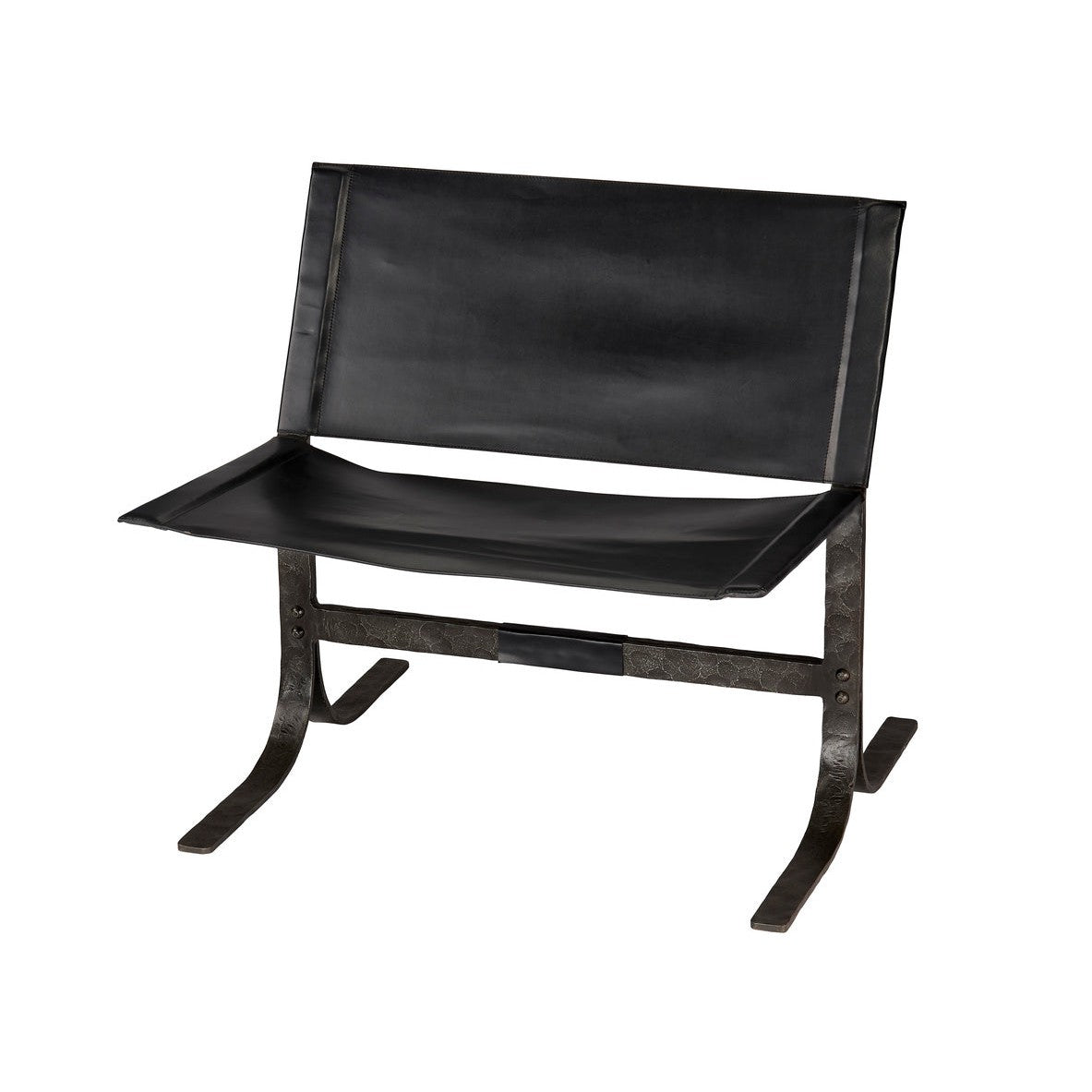 Alessa Sling Chair-Jamie Young-JAMIEYO-20ALES-CHBK-Lounge ChairsBlack-1-France and Son