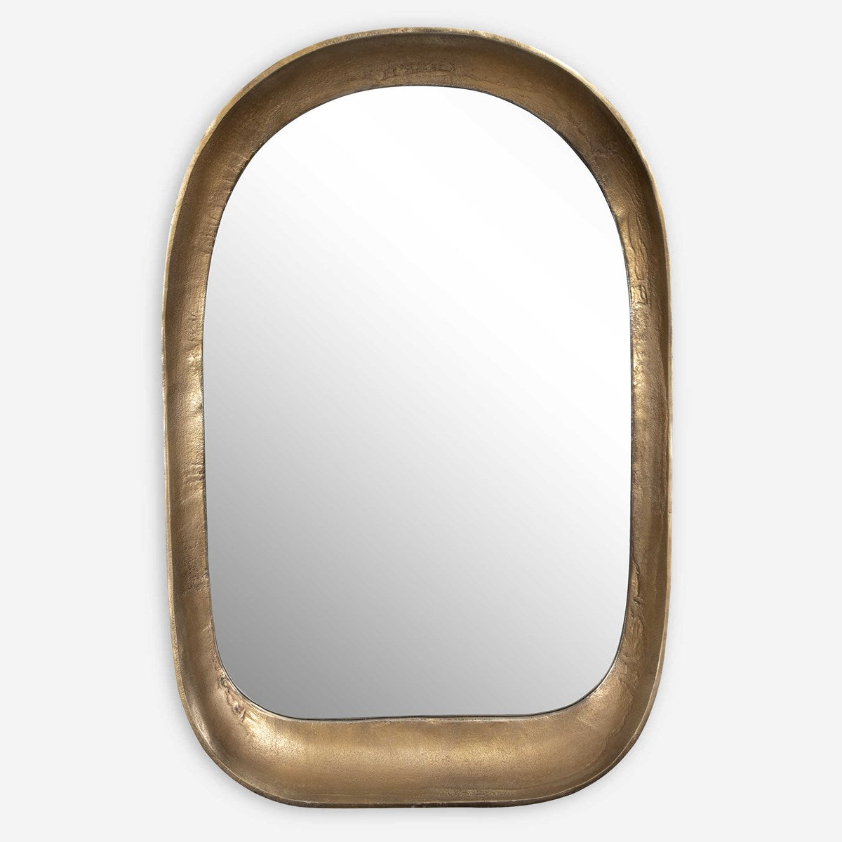 Uttermost Bradano Brass Arch Mirror-Uttermost-UTTM-07086-Mirrors-2-France and Son