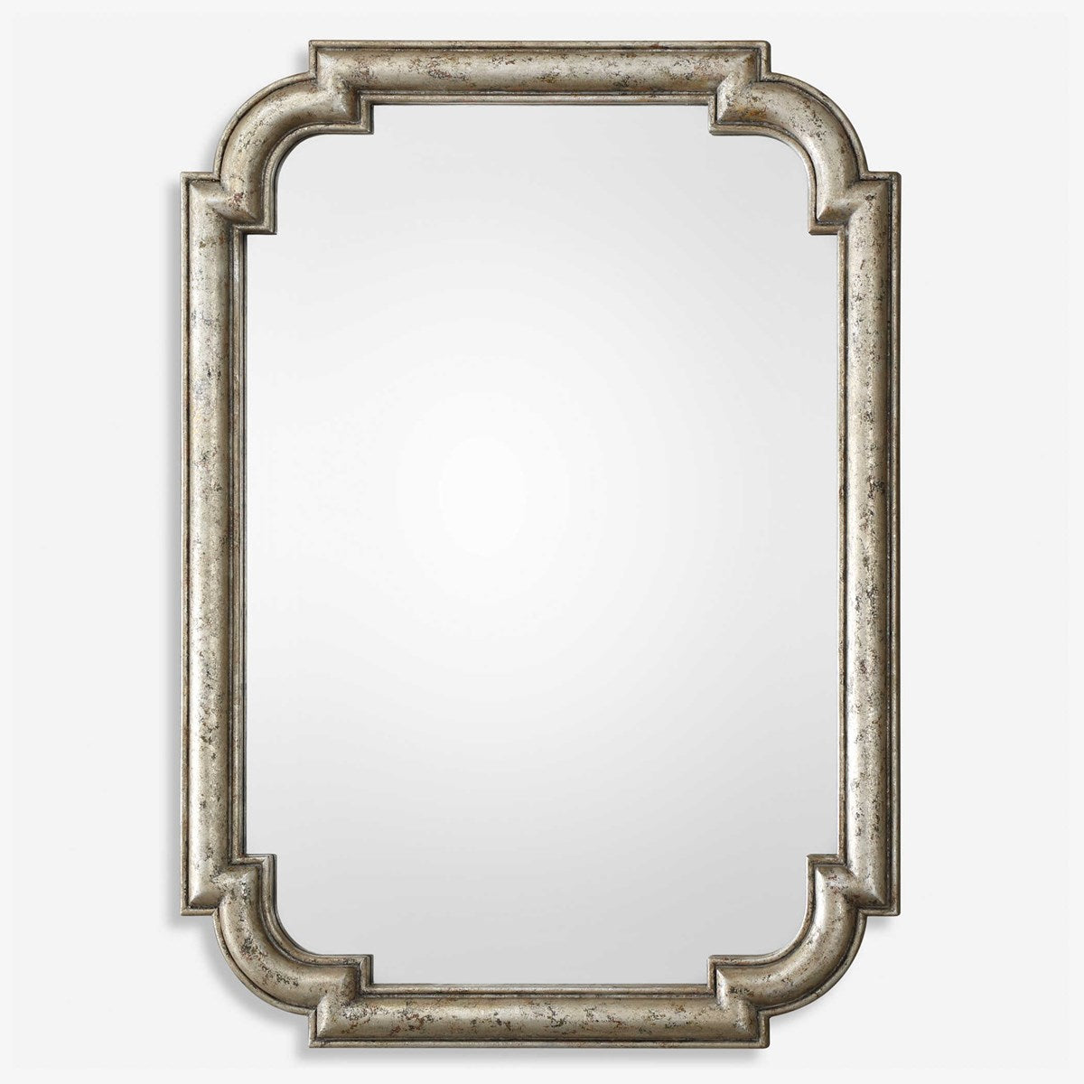 Uttermost Calanna Antique Silver Mirror-Uttermost-UTTM-09385-Mirrors-2-France and Son