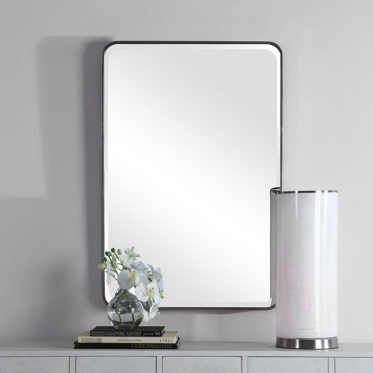 Aramis Mirror - Silver-Uttermost-UTTM-09605-Mirrors-2-France and Son