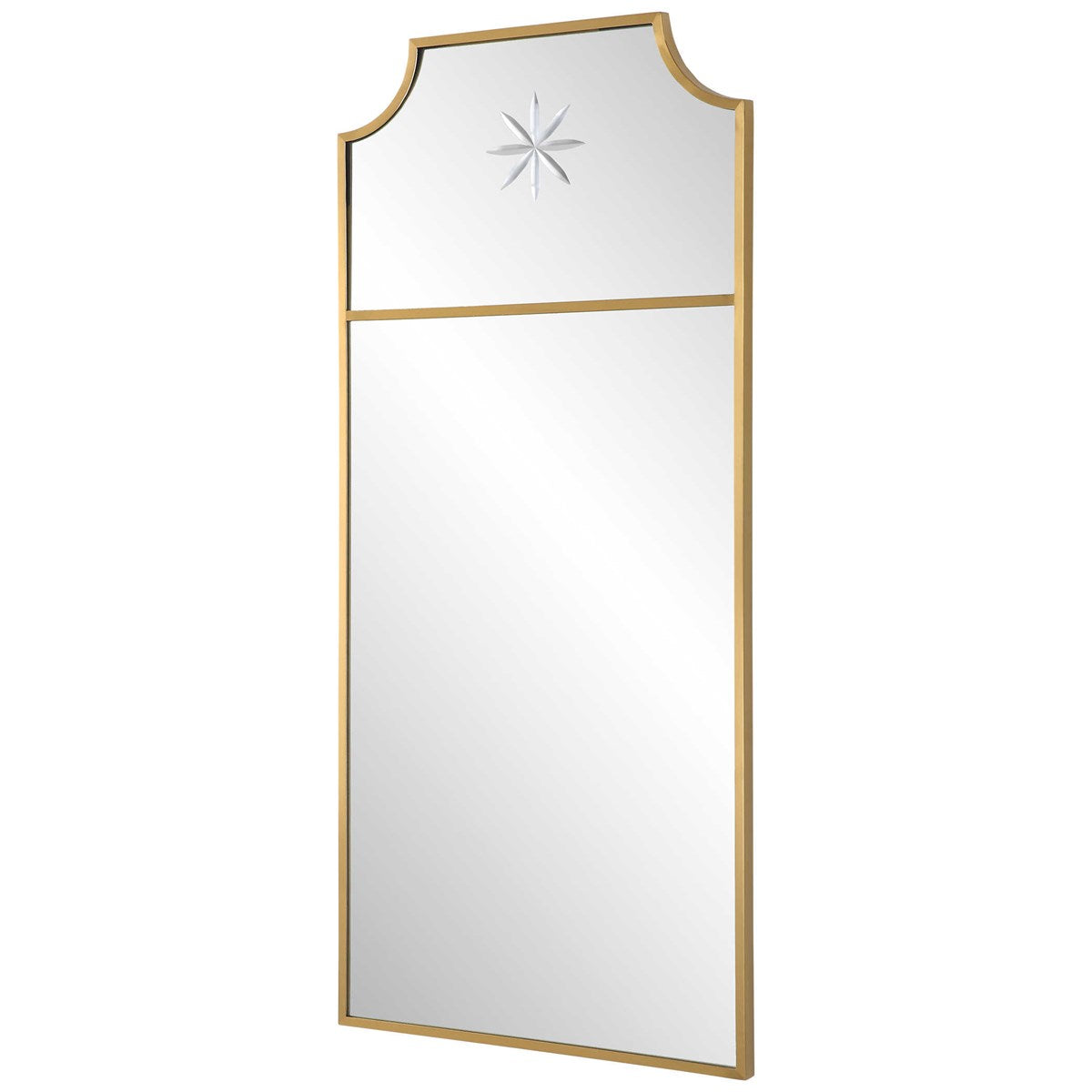 Caddington Tall Mirror - Brass-Uttermost-UTTM-09748-Mirrors-2-France and Son