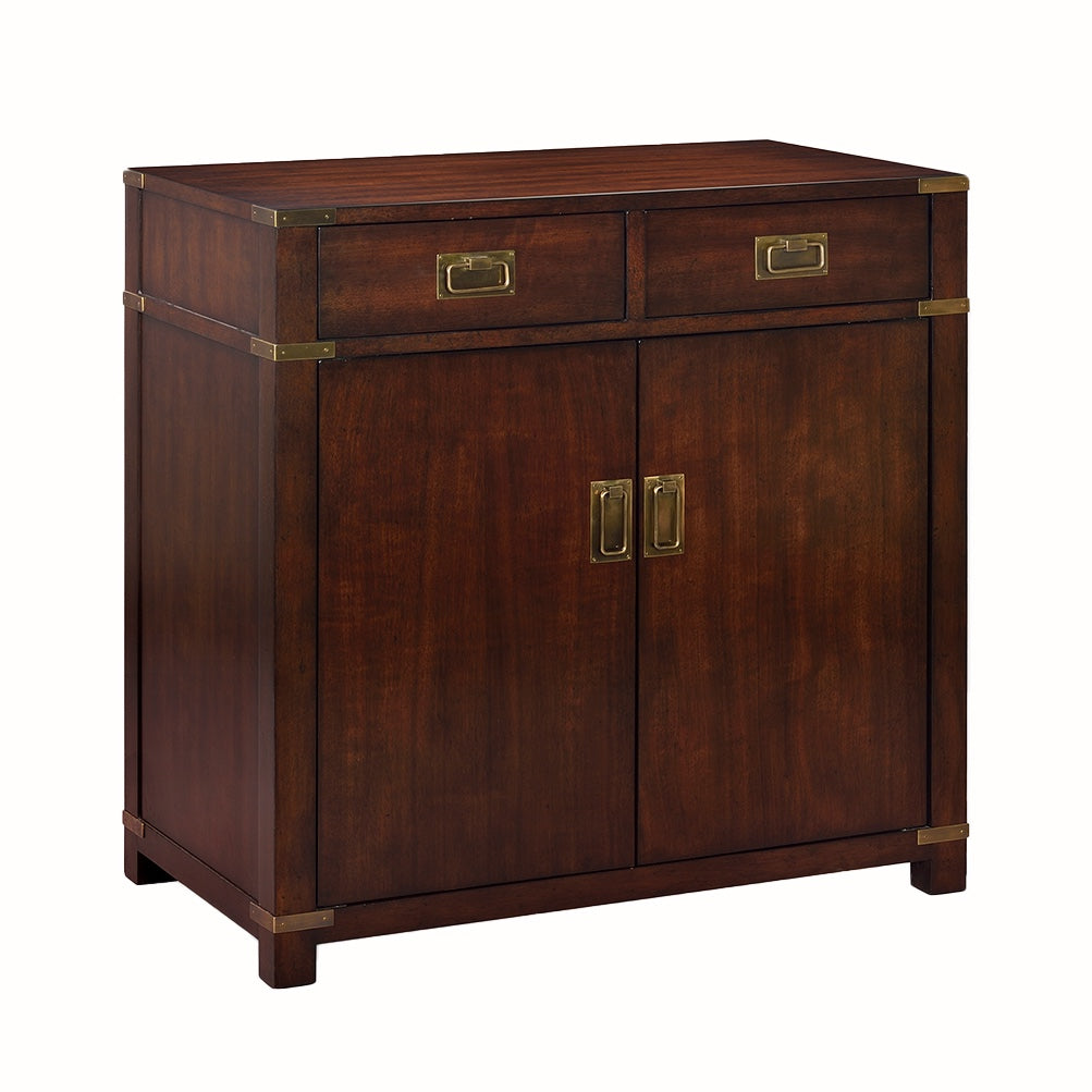 Campaign Chest-Oliver Home-OliverH-0979-10-Bookcases & CabinetsSyrup-6-France and Son