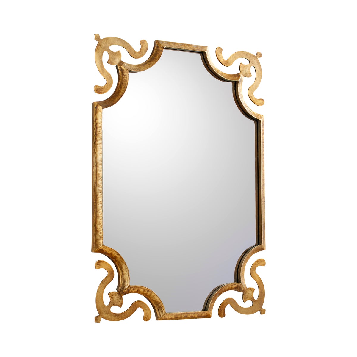 Abri Mirror | Brass-Cyan Design-CYAN-9865-Mirrors-1-France and Son