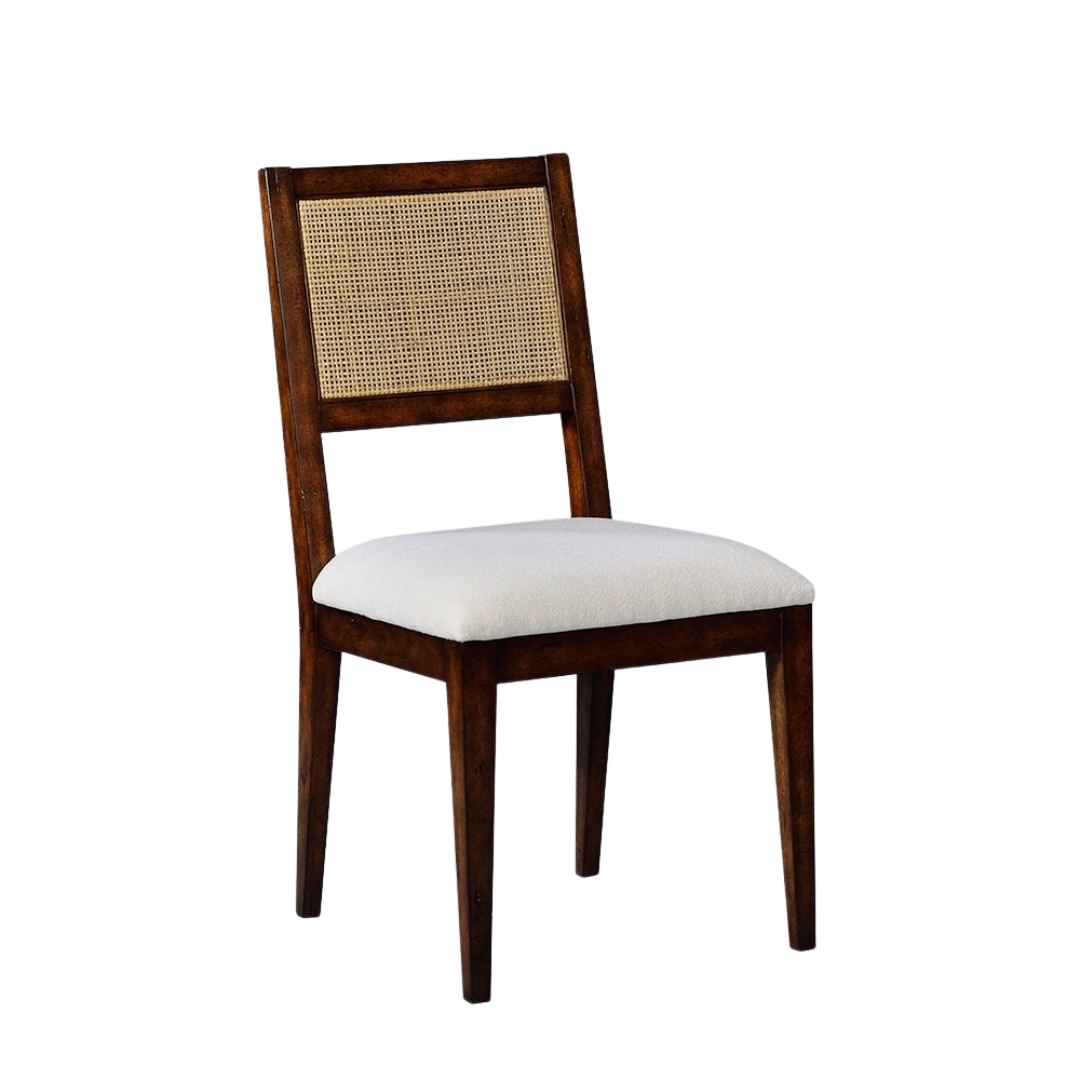 Caine I Dining Chair-Oliver Home-OliverH-1120-10-Dining ChairsSyrup-4-France and Son