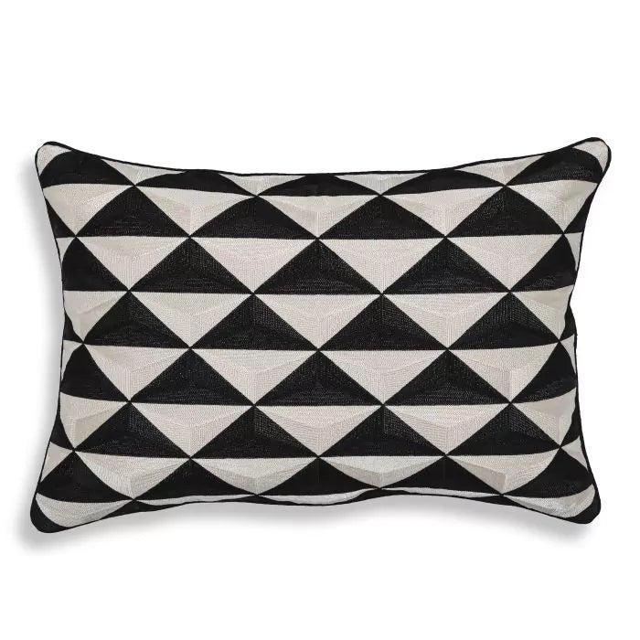 Cushion Mist Rectangular-Eichholtz-EICHHOLTZ-115064-PillowsBlack & White-1-France and Son