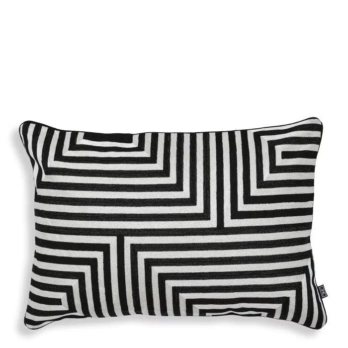 Cushion Spray Rectangular-Eichholtz-EICHHOLTZ-115068-PillowsBlack & white-1-France and Son