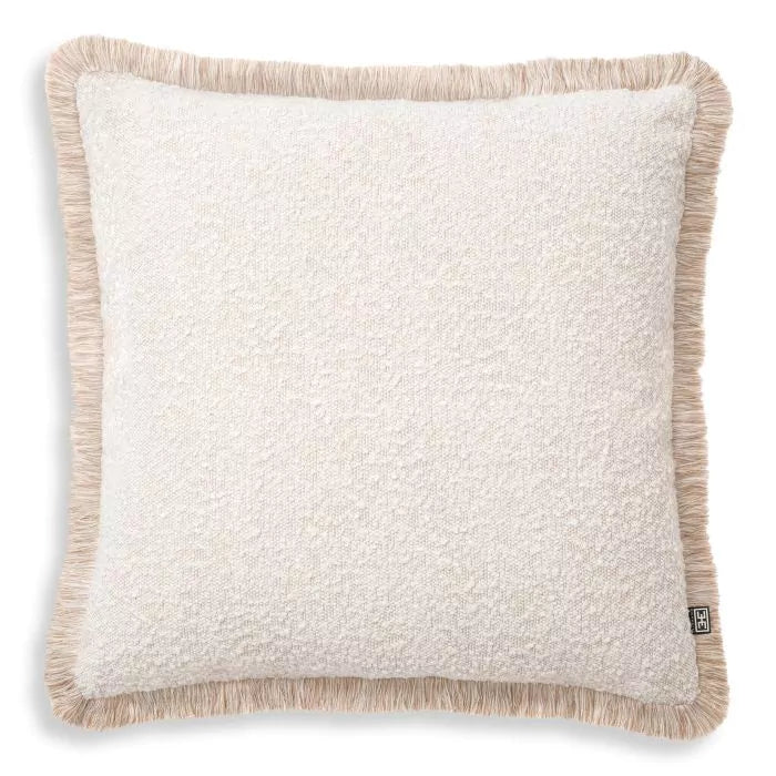 Cushion Nami-Eichholtz-EICHHOLTZ-116319-PillowsBoucé Cream | Beige Fringe-3-France and Son