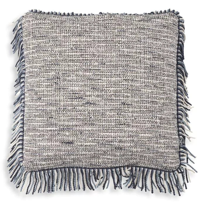 Cushion Dupre-Eichholtz-EICHHOLTZ-116322-PillowsMademoiselle Blue | Blue Fringe-1-France and Son