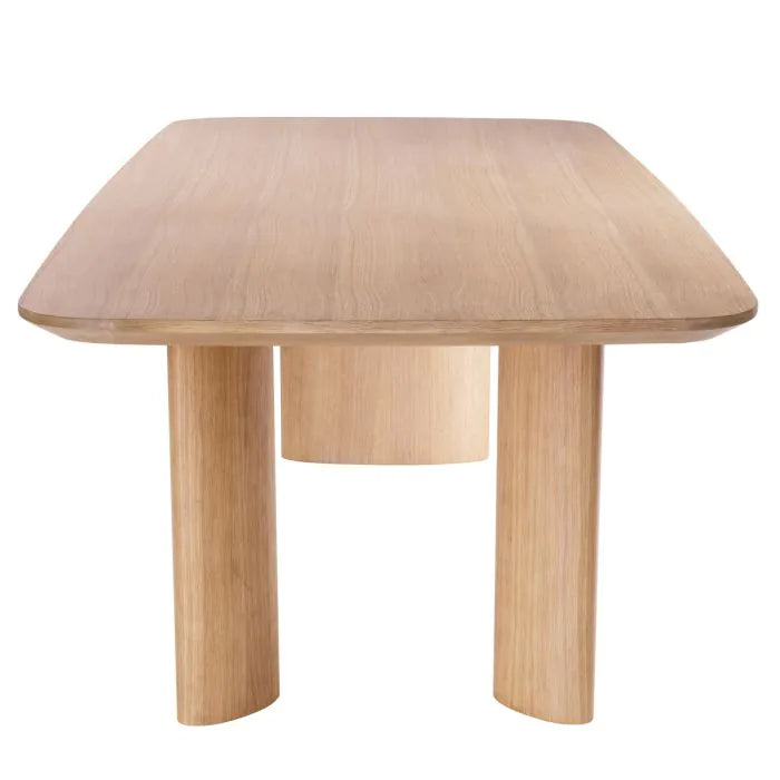 Dining Table Harmonie-Eichholtz-EICHHOLTZ-116921-Dining TablesNatural oak veneer-2-France and Son