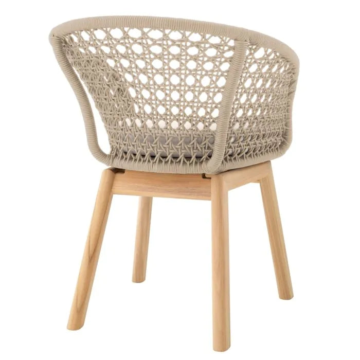 Outdoor Dining Chair Trinity-Eichholtz-EICHHOLTZ-117014-Outdoor Dining ChairsNatural with Cream Rope-3-France and Son