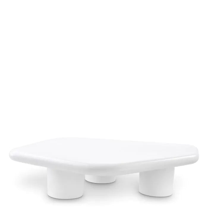 Coffee Table Matiz white high gloss finish-Eichholtz-EICHHOLTZ-117051-Coffee Tables-3-France and Son